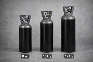 Bombona CO₂ Madrid 8 kg 10 kg 12 kg para cerveza y refrescos