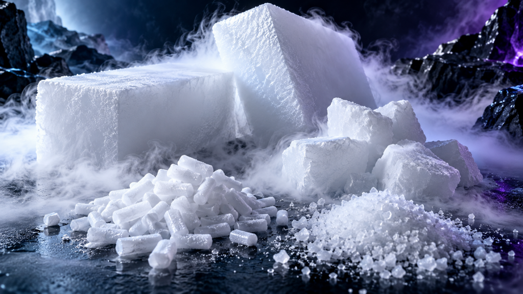 Formatos de hielo seco para halloween