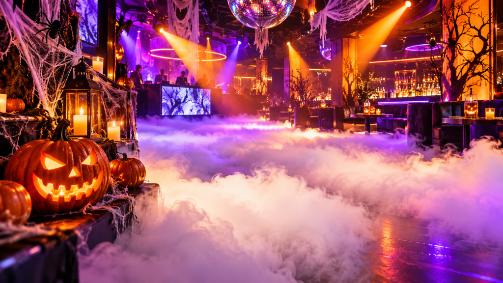Hielo Seco para Halloween en Madrid: el espect&aacute;culo comienza con la niebla