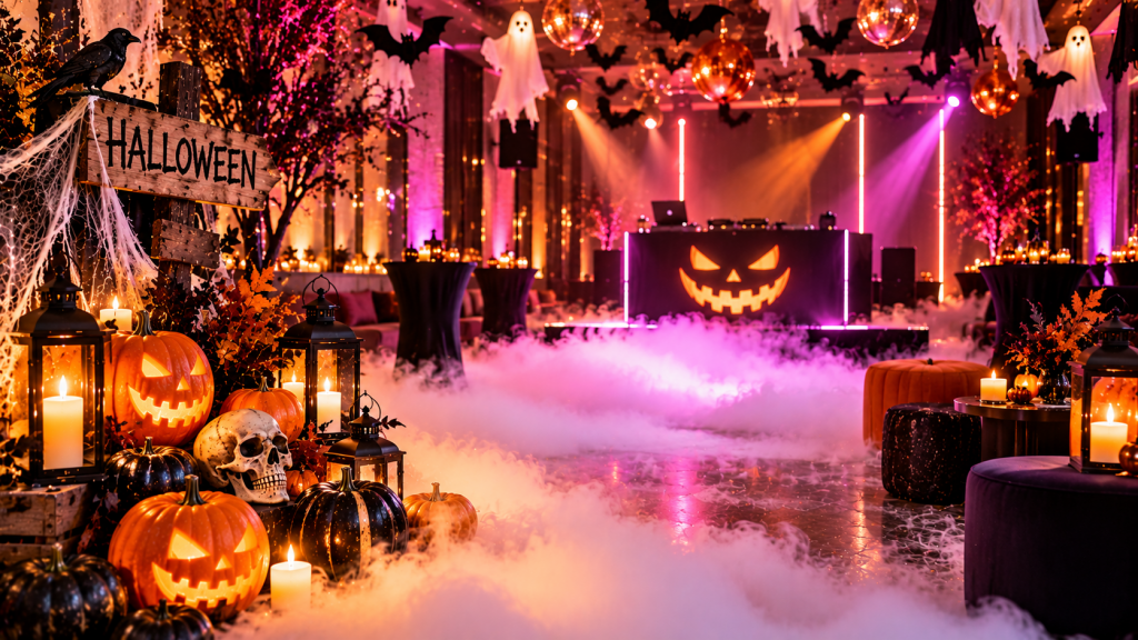 Urgencia de hielo seco en Halloween